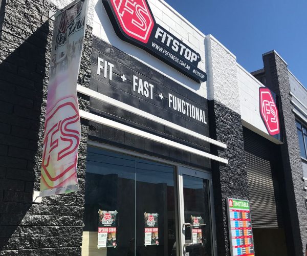 Fit Stop Gym Signage Gold Coast